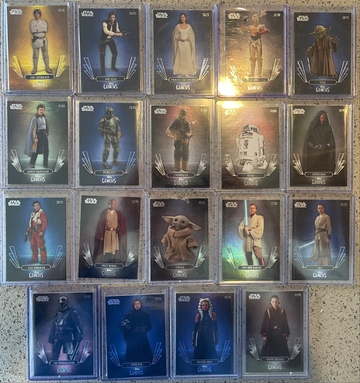 Topps Disney Genesis Star Wars Lot of 19, only missing Vader