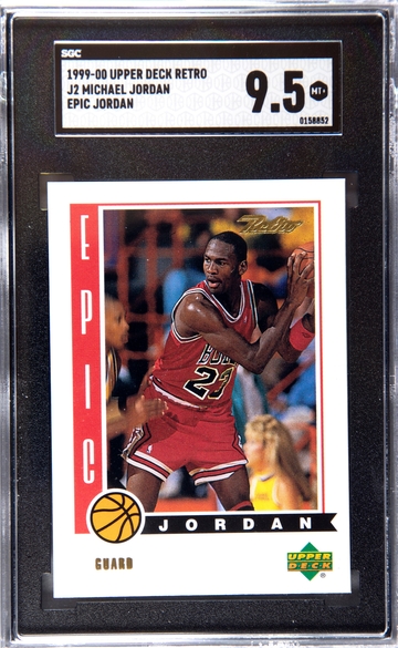 1999-00 Upper Deck Retro Michael Jordan Epic SGC 9.5 POP  1 