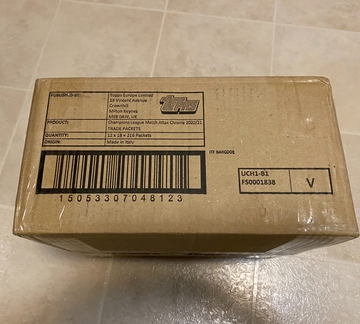 12 Box 2020-21 TOPPS CHROME MATCH ATTAX CASE CHAMPIONS LEAGUE