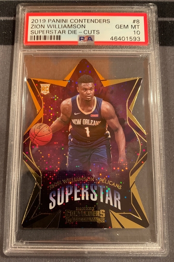 Zion Williamson Contenders PSA 10