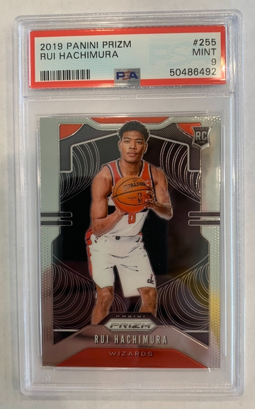 2019 Panini Prizm Rui Hachimura PSA 9