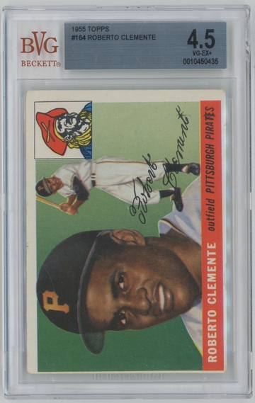 1955 Topps Roberto Clemente RC BVG 4.5