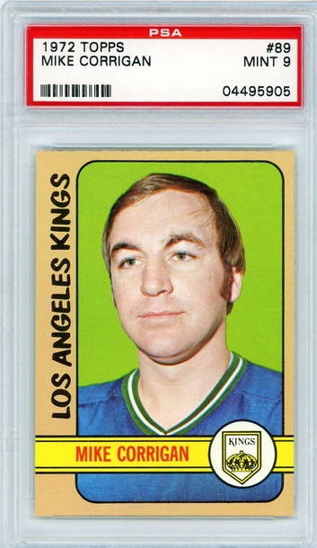 1972 Topps Mike Corrigan #89 PSA 9 P1277