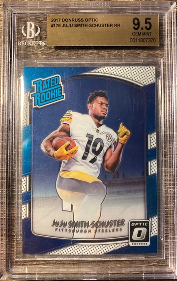 2017 Donruss Optic Juju Smith-Schuster #176 BGS 9.5