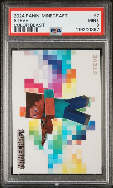 2024 Prizm #7 Steve Color Blast PSA 9