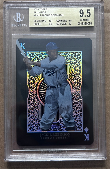 2025 Topps All Kings Jackie Robinson BGS 9.5