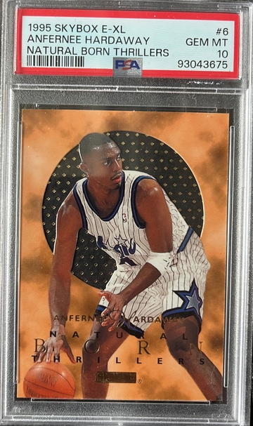 1995 SkyBox E-XL Natural Born Thrillers #6 Anfernee Hardaway PSA 10 GEM MINT