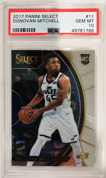 2017 Donovan Mitchell select psa 10