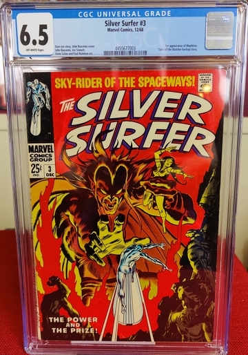 Silver Surfer #3 - CGC 6.5 - 1st Appearance of Mephisto