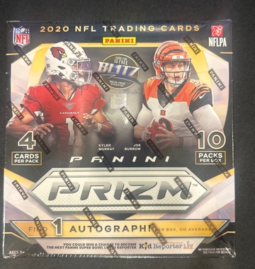2020 NFL Prizm Mega Box