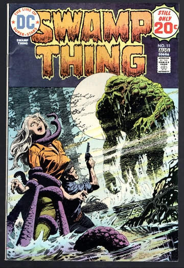 1970 DC Swamp Thing #11 Comic Book  F/VF+ Sweet Book