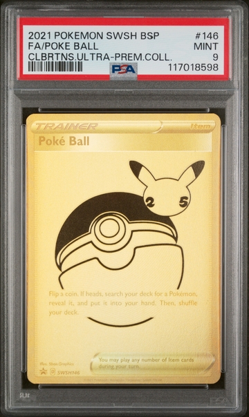 2021 SWSH #146 Celebrations Ultra Premium Collection PSA 9