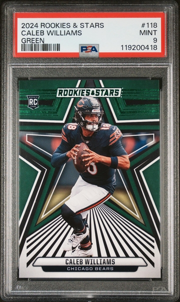 2024 Rookies & Stars #118 Caleb Williams PSA 9