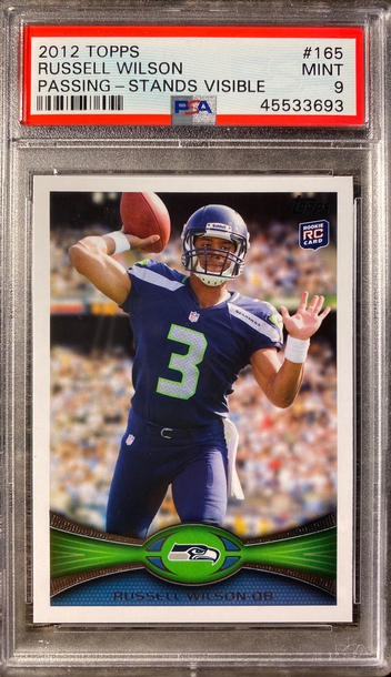 2012 Topps Russell Wilson #165 PSA 9 Mint