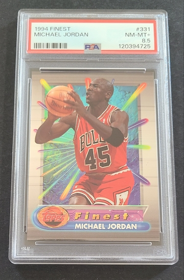 1994 FINEST #331 MICHAEL JORDAN PSA 8.5 NM-MT+ 