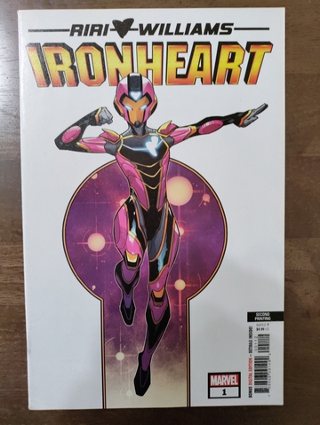 Ironheart #1  2nd Print Vecchio Variant