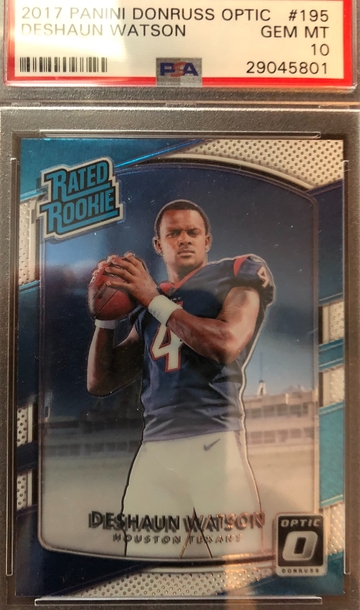 Deshaun Watson 2017 Optic Rated Rookie PSA10