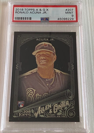 2018 Allen & Ginter X Ronald Acuna Jr