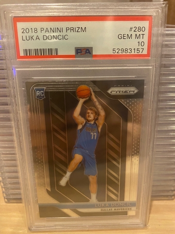 Luka Doncic Prizm rc rookie Psa 10 280