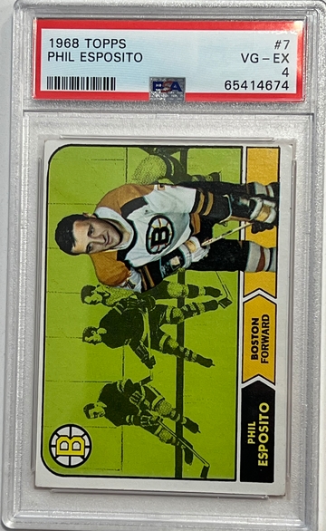 1968 Topps #7 Phil Esposito