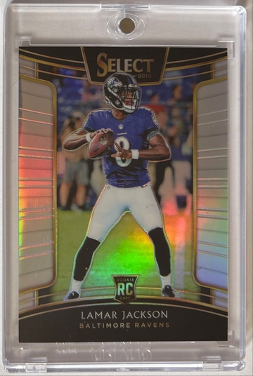 2018 Select Silver Lamar Jackson SP RC!