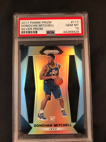 Donovan Mitchell Silver Prizm Rookie