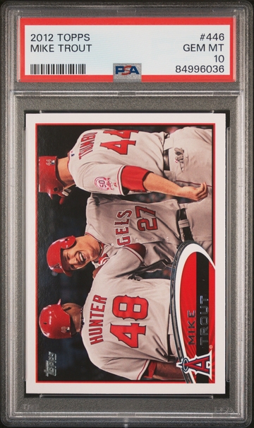 2012 Topps #446 Mike Trout PSA 10