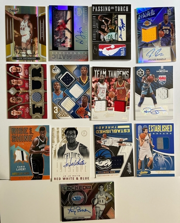 Basketball Auto Patch Lot