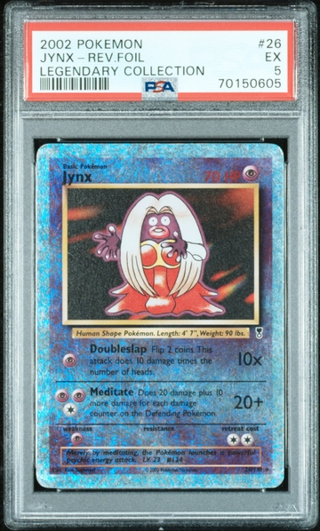 2002 Legendary Collection #26 Jynx REV.FOIL PSA 5