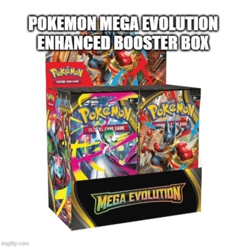 Pokemon Mega Evolution Enhanced Booster Box