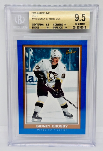 2005-06 BeeHive SIDNEY CROSBY Rookie Blue BGS 9.5
