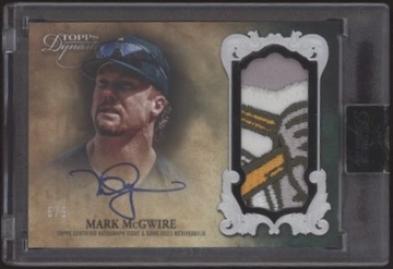 2021 Topps Dynasty Mark McGwire