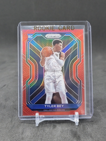 Prizm tyler bey rookie lot red refractor sp /299 & rwb