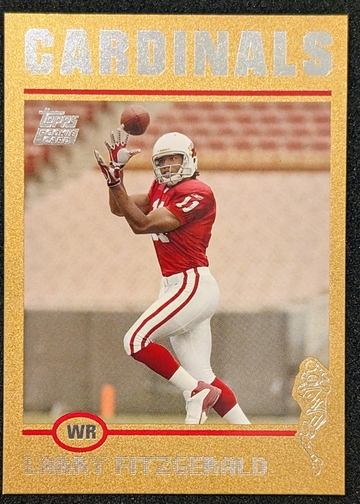 2024 Topps Larry Fitzgerald #360 GOLD SP #/499 Rookie Card