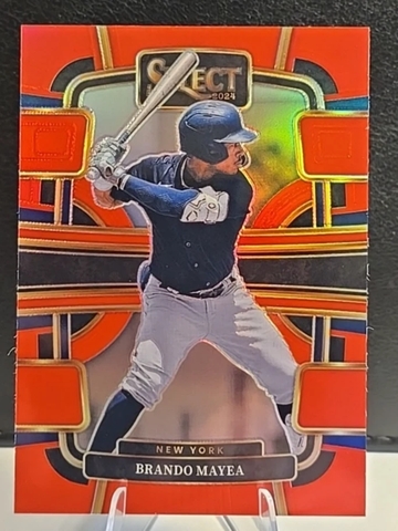 BRANDO MAYEA 2024 SELECT CONCOURSE RED PRIZM  /149 YANKEES