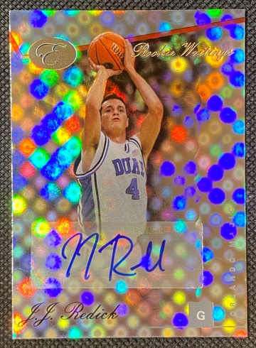 2006-07 Bowman Elevation - J.J. Redick Rookie Writings Holo RC Auto #RWA-JJR