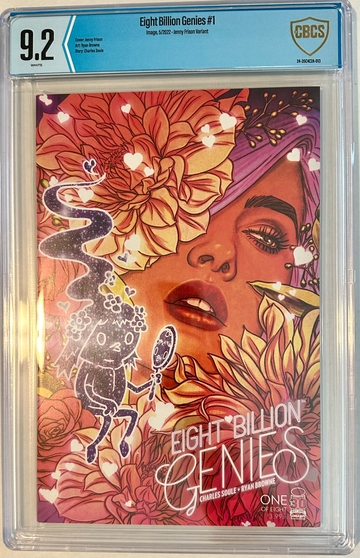Eight Billion Genies # 1 9.2 NM- Jenny Frison Variant Cover New Amazon Show