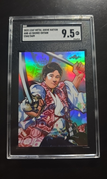 2023 Leaf Metal Anime Shohei Ohtani #/ SGC 9.5