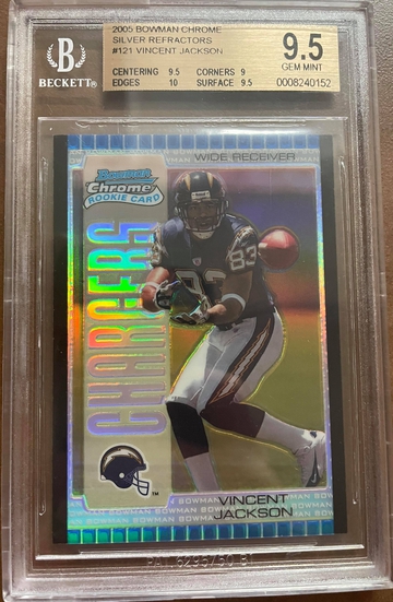 2005 Bowman Chrome Vincent Jackson