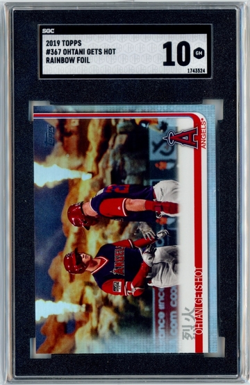 Ohtani Gets Hot Rainbow Foil