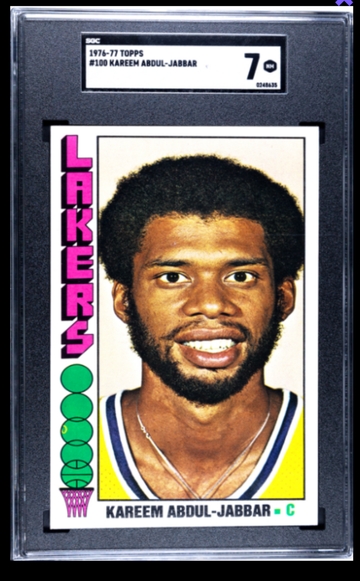 1976 Kareem Abdul-Jabbar Topps SGC7
