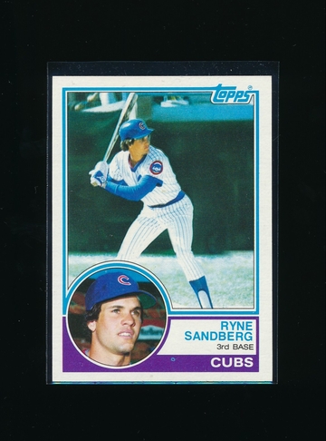 1983 Topps #83, Ryne Sandberg RC Nice
