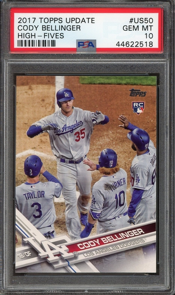 2017 Topps Update Cody Bellinger High Fives SP