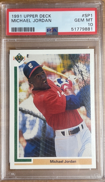 MICHAEL JORDAN 1991 Upper Deck #SP1 PSA 10 *Short Print*