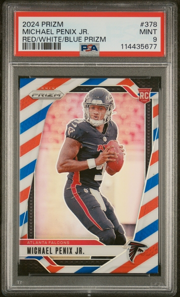 2024 Prizm #378 Michael Penix Jr. PSA 9