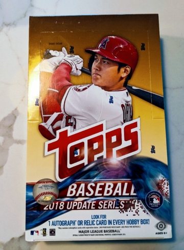 2018 Topps Update Sealed Hobby Box