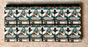2024 Panini Prizm Football Hanger Box LOT OF 12
