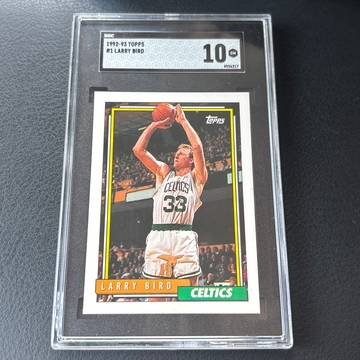 1992-93 Topps Larry Bird #1 SGC 10 Boston Celtics