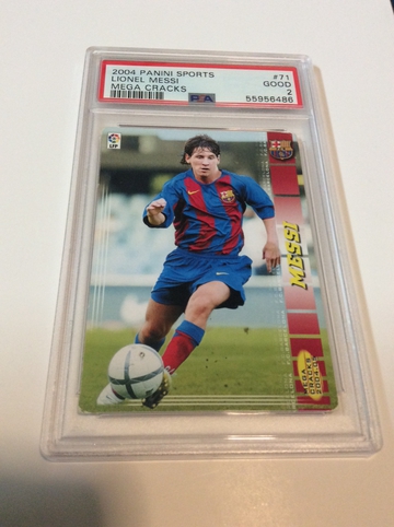 2004 Lionel Messi mega cracks #71