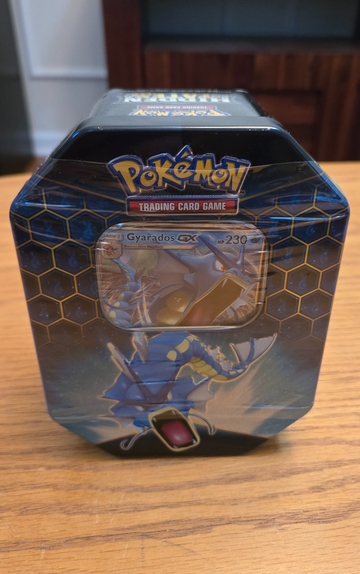 Pokémon TCG Hidden Fates Tin Gyarados Factory Sealed New